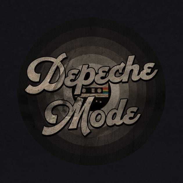 Depeche First Name Retro Tape Pattern Vintage Styles by Female Revenant 